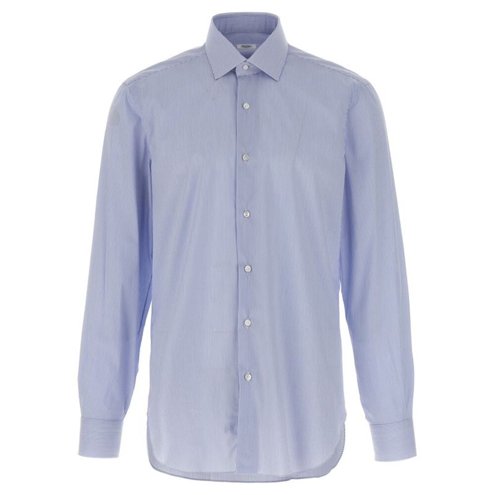 Barba Men Striped Shirt